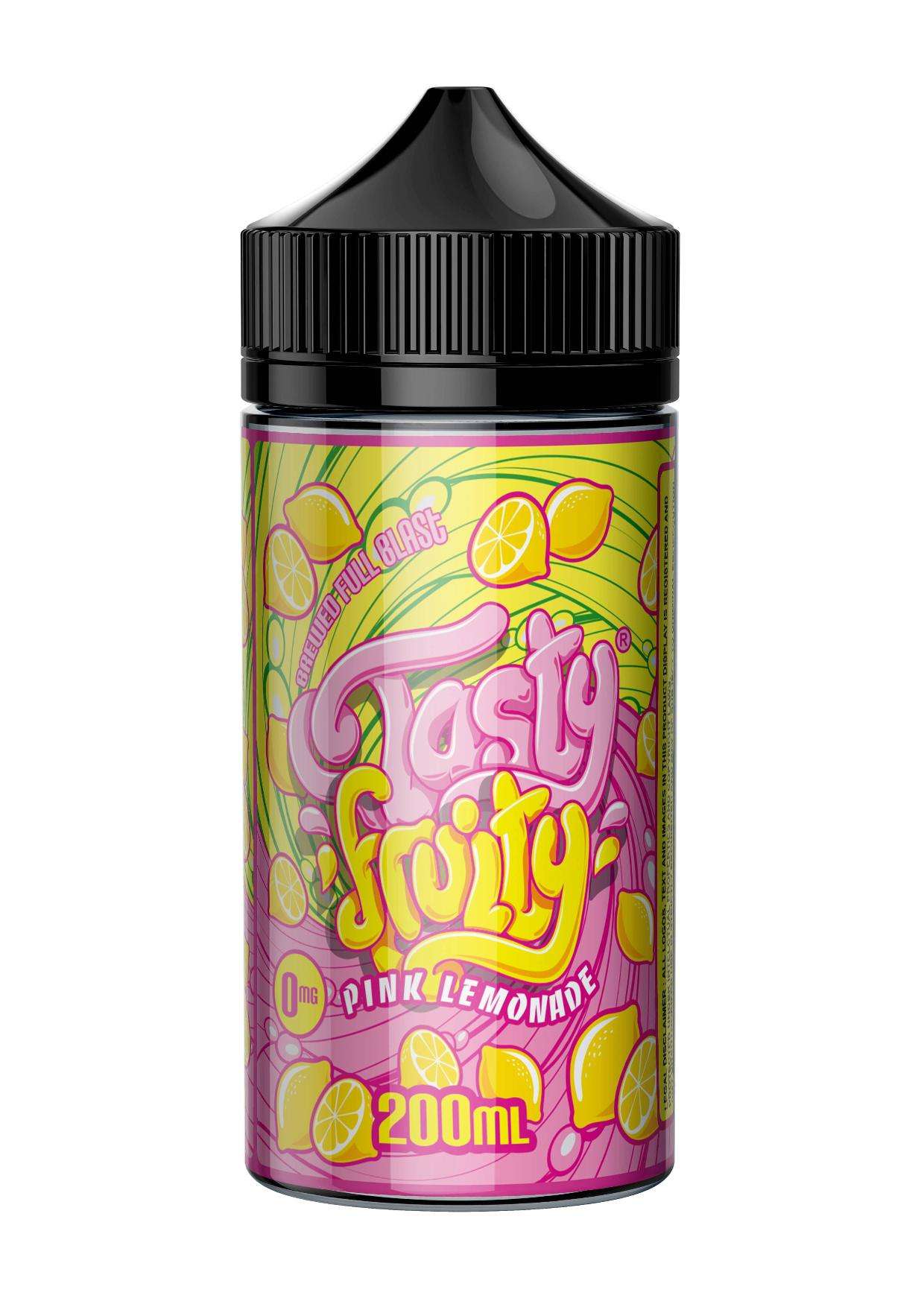Pink Lemonade 200ML 70VG/30PG By Tasty Fruity. Premium E-liquid Vape Juice