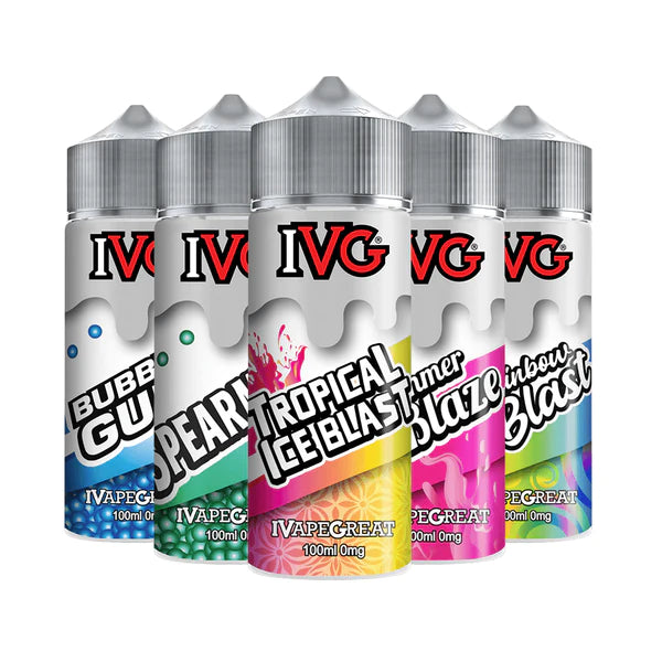 IVG 100ML E Liquid Vape 70vg 30pg Juice UK Made Shortfill