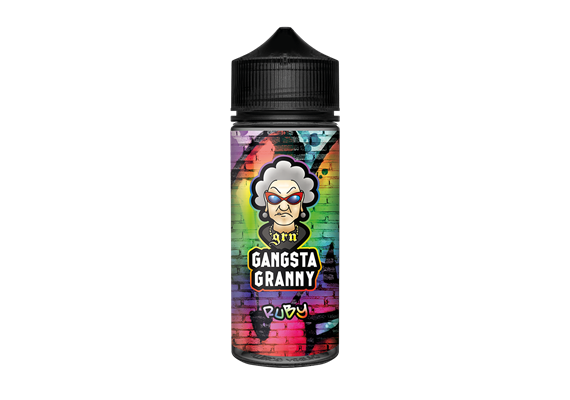 Ruby By Gangsta Granny 100ML E Liquid 70VG Vape 0MG Juice