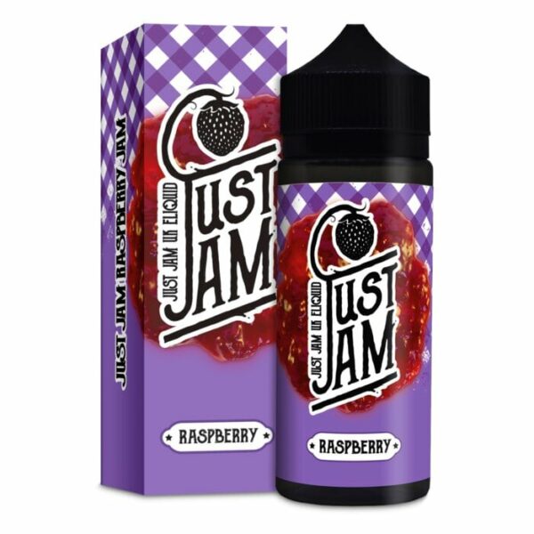 Raspberry By Just Jam 100ML E Liquid 80VG Vape 0MG Juice Shortfill