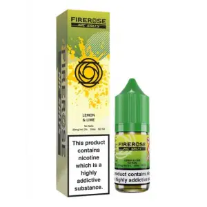 Lemon & Lime - Elux Firerose 5000 Nic Salt 10ML E Liquid 50VG Vape 10MG/20MG Juice