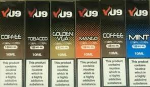 VU9 Mint 10ml E Liquid TPD Compliant 30VG Vape Juice Multibuy