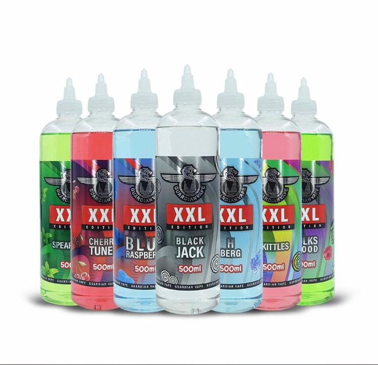 Blue Slush By Guardian Vape XXL Edition 500ML E Liquid 70VG Vape 0MG Juice