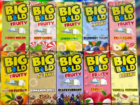 Big Bold 100ML E Liquid 70VG/30PG Vape 0MG Shortfill Juice