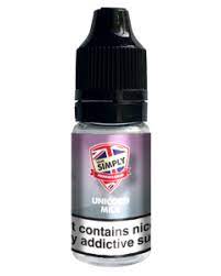 Unicorn Milk By Vape Simply 10ML E Liquid 50VG/50PG Vape Juice | All Strengths Available