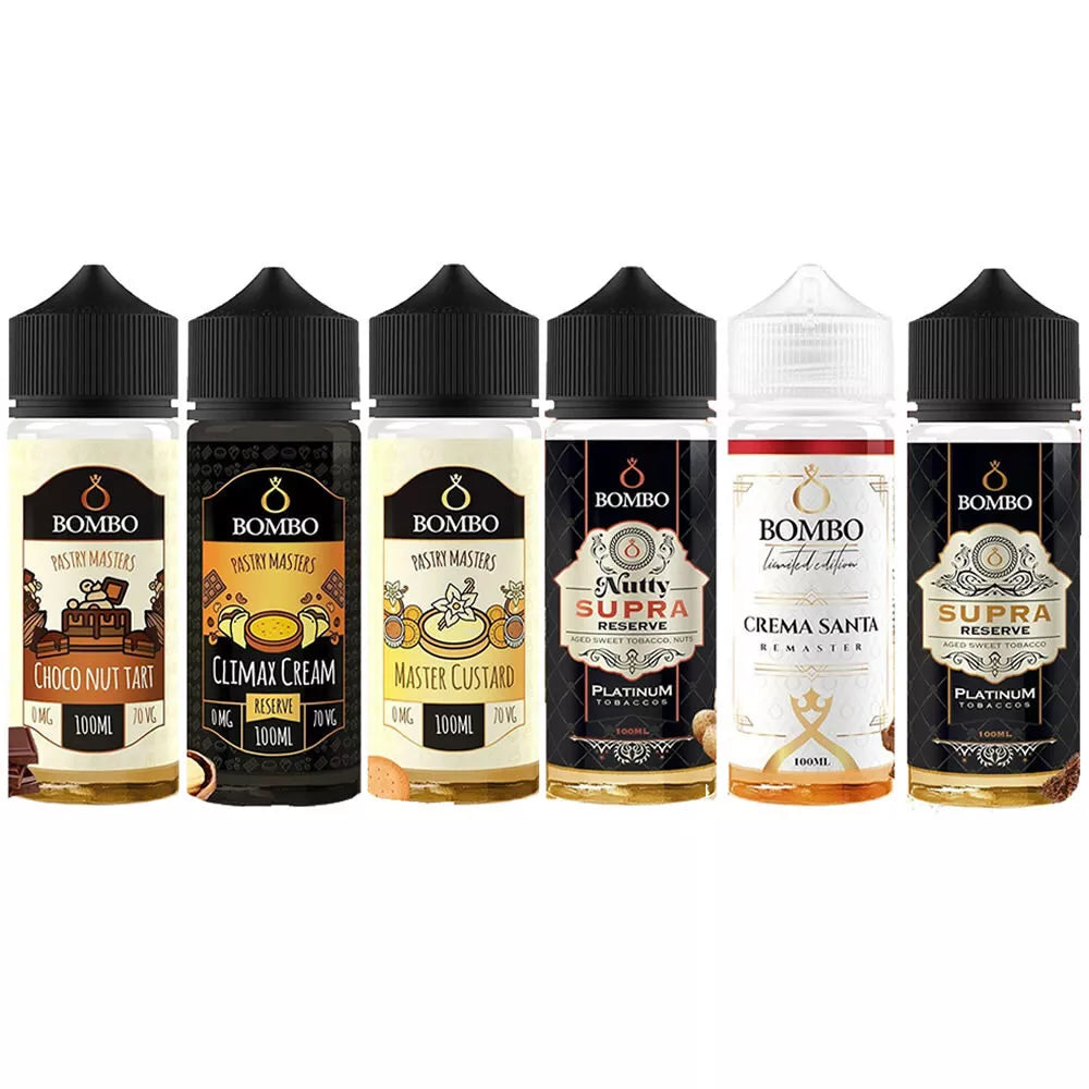 Bombo 100ML E-Liquid 70VG/30PG Vape 0MG Juice Shortfill