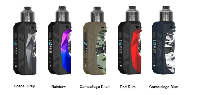 SIGELEI HUMVEE 80 Vape Kit POD Kit 80W 2ml Fog Tank All Colours