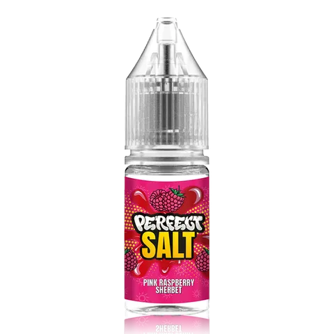 Pink Raspberry Sherbet - Perfect Vape Nic Salt, 10 x 10ML Bottles 50VG, 10MG/20MG Vape Juice