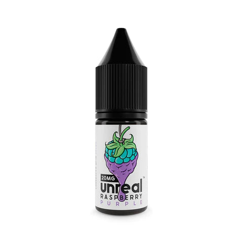 Unreal Raspberry - Purple - 10ML Nic Salt E Liquid 10MG/20MG Vape 50VG Juice