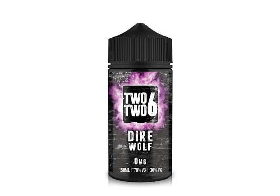 Dire Wolf Bubblegum by TWO TWO 6 (226) 150ML E Liquid 70VG Vape 0MG Juice