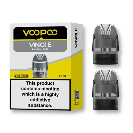 VOOPOO VINCI E REPLACEMENT POD CARTRIDGES - PACK OF 2