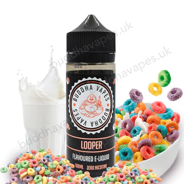 Looper by Buddha Vapes 100ML E Liquid 80VG Vape 0MG Juice