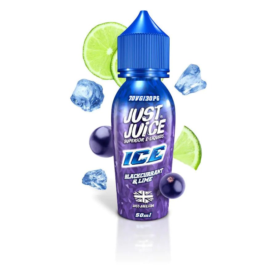 Blackcurrant & Lime Ice 50ml Shortfill