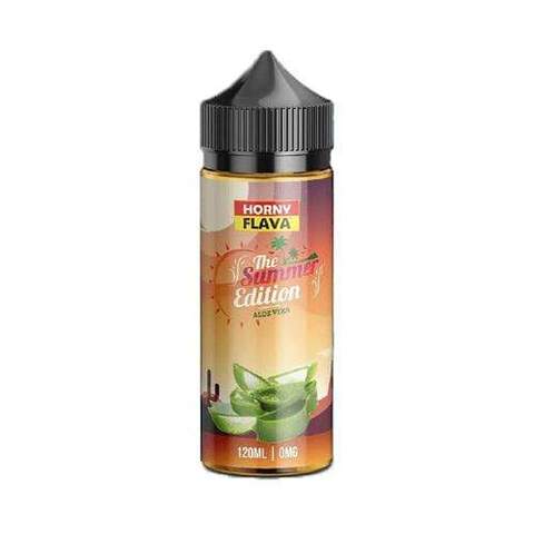 Summer Edition Aloe Vera by Horny Flava. 100ML E-liquid, 0MG Vape, 70VG Juice