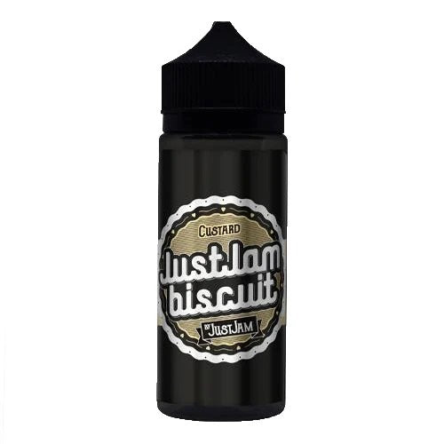Biscuit Custard By Just Jam 100ML E Liquid 80VG Vape 0MG Juice Shortfill