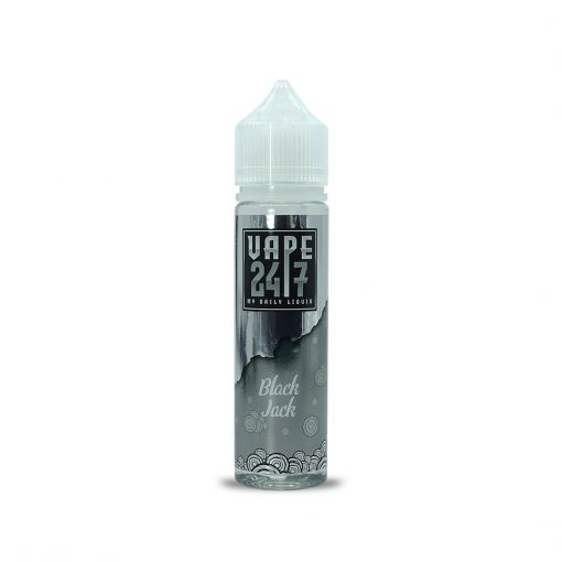 Black Jack By Vape 247, 50ML E Liquid 70VG Vape 0MG Juice