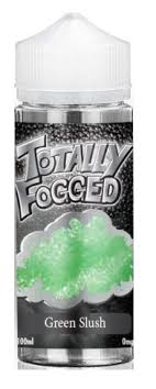 TOTALLY FOGGED GREEN SLUSH 100ML E LIQUID JUICE 70VG SHORTFILL VAPE