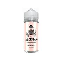 THE JUICEMAN RED BERRIES 100ML E Liquid Shortfill 50VG Vape Juice