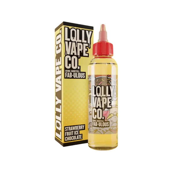 Lolly Vape Co 100ML E Liquid 80VG Vape 0MG Juice Shortfill