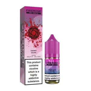 Cherry Sours - Elux Firerose 5000 Nic Salt 10ML E Liquid 50VG Vape 10MG/20MG Juice