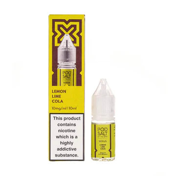 Lemon Lime Cola By Pod Salt Nic Salts 5 x 10ML E Liquid 5/11/20MG