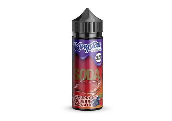 Blackcurrant Raspberry Lemonade By Kingston 100ML E Liquid 50VG/50PG Vape 0MG Juice