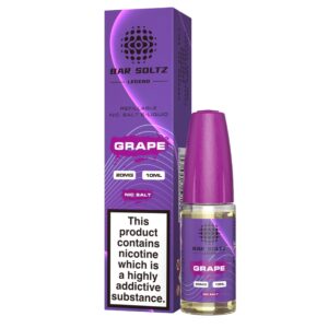 Grape By Bar Soltz Legend 10ML Nic Salt E Liquid 10MG/20MG Vape 50VG Juice