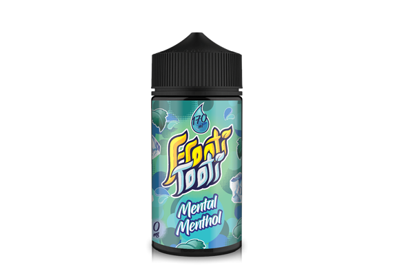 Mental Menthol by Frooti Tooti 200ML E Liquid, 70VG Vape, 0MG Juice