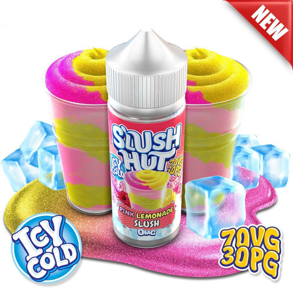 Pink Lemonade Slush By Slush Hut 100ML E Liquid 70VG Vape 0MG Juice Shortfill