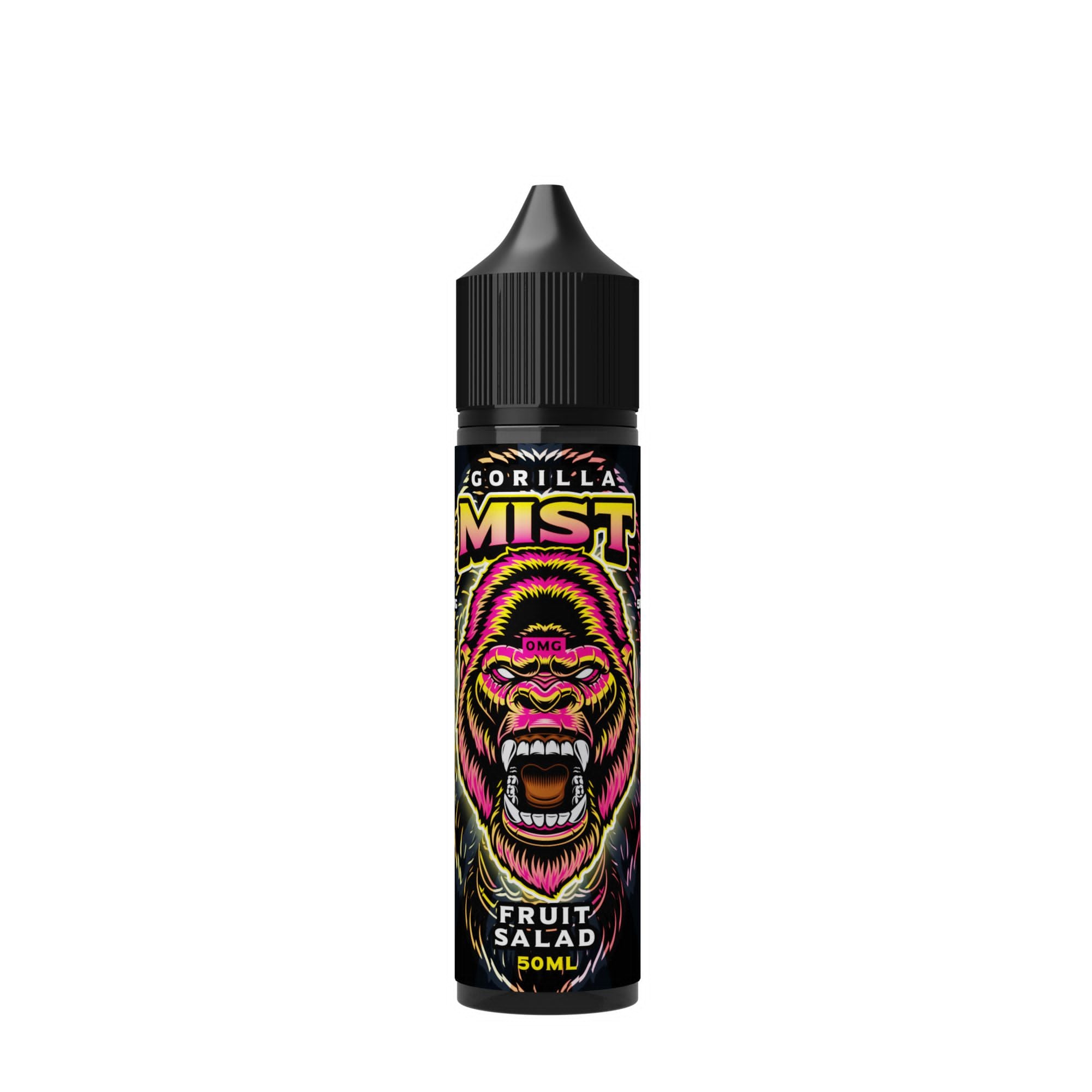 Fruit Salad By Gorilla Mist 50ML E Liquid 50VG Vape 0MG Juice Short Fill