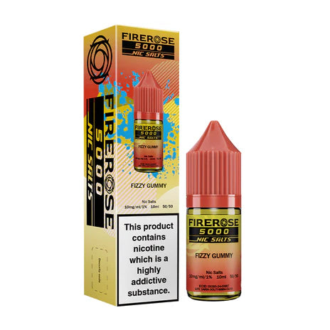 Fizzy Gummy - Elux Firerose 5000 Nic Salt 10ML E Liquid 50VG Vape 10MG/20MG Juice