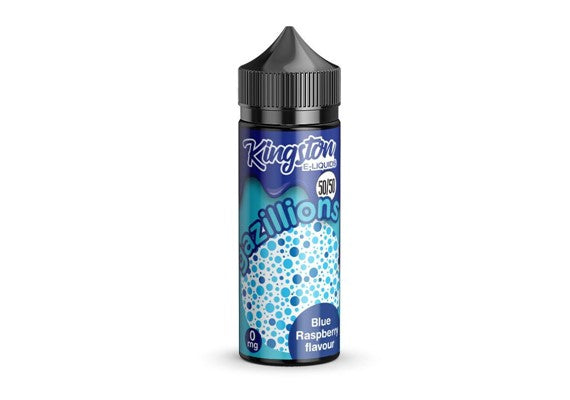 Blue Raspberry Gazillions By Kingston 100ML E Liquid 50VG/50PG Vape 0MG Juice