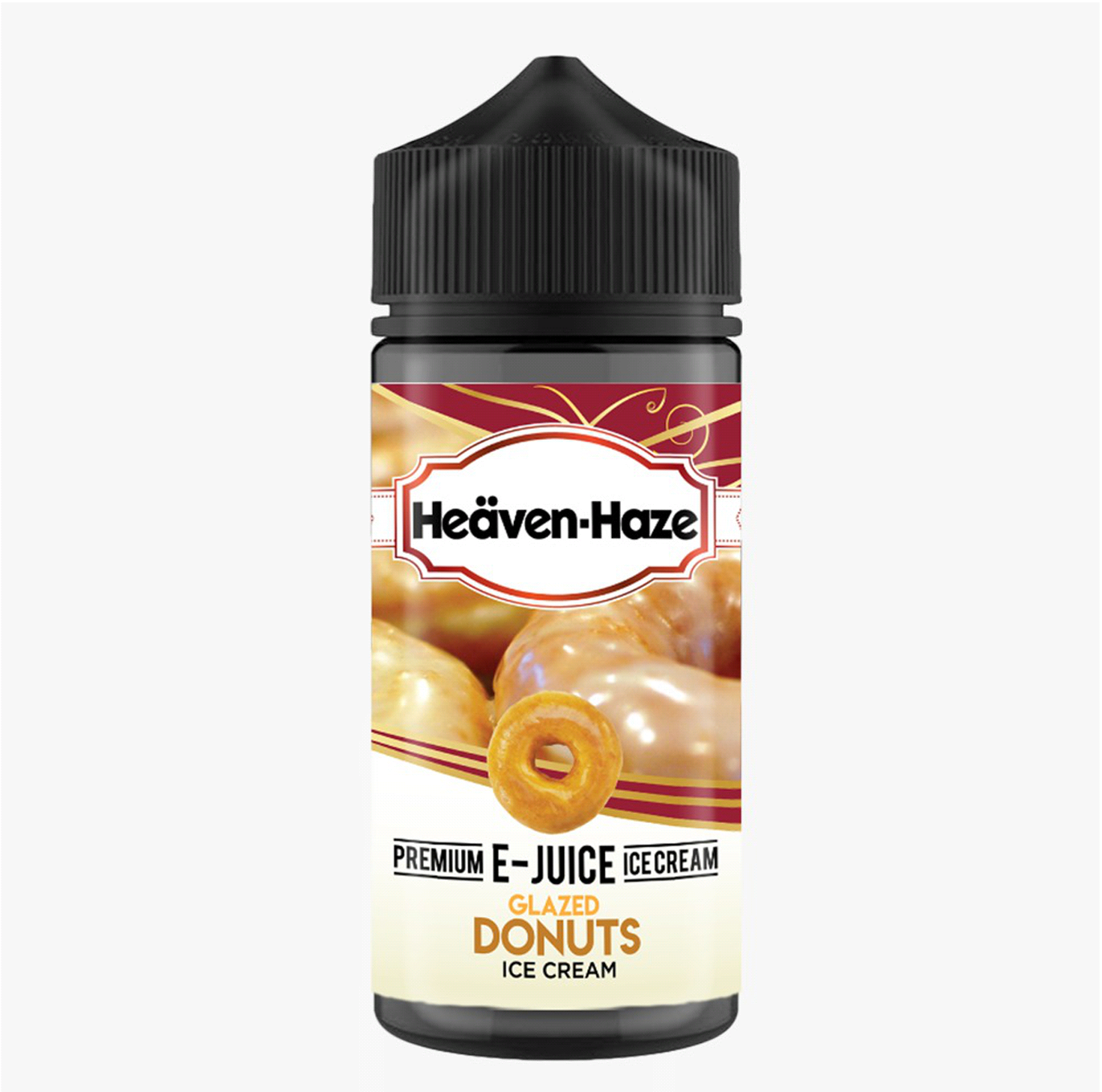 Glazed Donuts Ice Cream By Heaven Haze 100ML E Liquid 70VG Vape 0MG Juice
