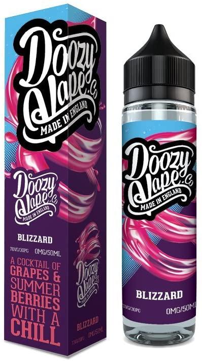 Blizzard by Doozy Vape 0MG 50ML E-liquid. 70VG/30PG Vape Juice