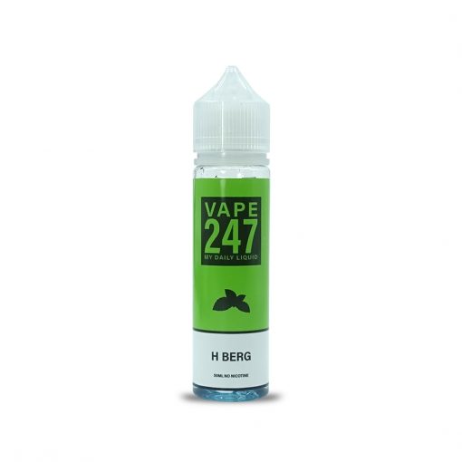 H Berg By Vape 247, 50ML E Liquid 70VG Vape 0MG Juice