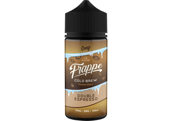 Double Espresso By Frappe 100ML E Liquid 70VG Vape 0MG Juice