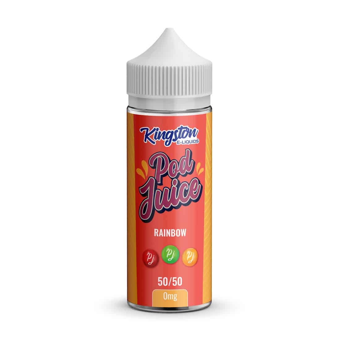 Rainbow - Kingston Pod Juice 100ML E Liquid 50VG/50PG Vape 0MG Juice