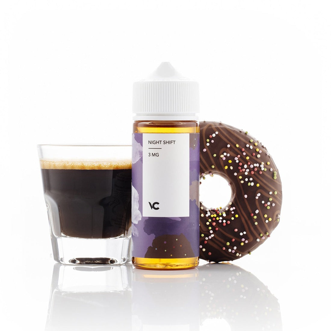 Night Shift By Velvet Cloud (VC) 100ML E Liquid 90VG/10PG Vape 0MG Juice
