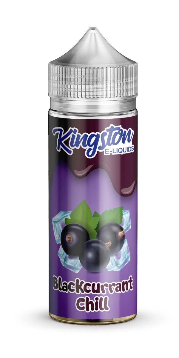 Blackcurrant Chill by Kingston 100ml New Bottle E Liquid 70VG Juice