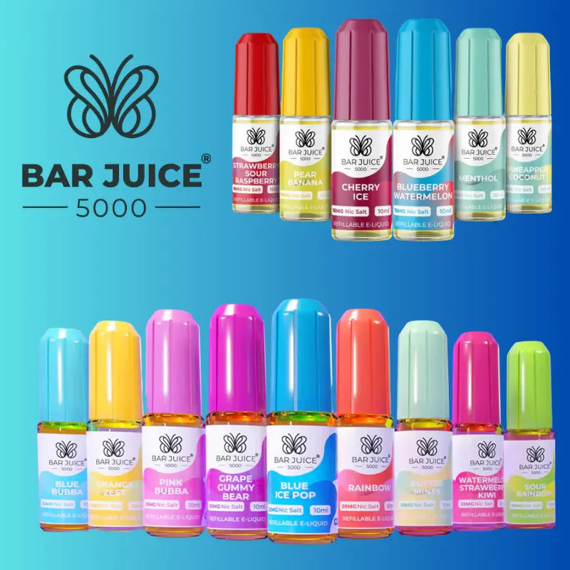 CLEARANCE BAR JUICE NIC SALTS 15MG - BOX OF 10