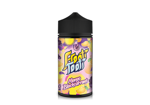 Mango Blackcurrant by Frooti Tooti 200ML E Liquid, 70VG Vape, 0MG Juice