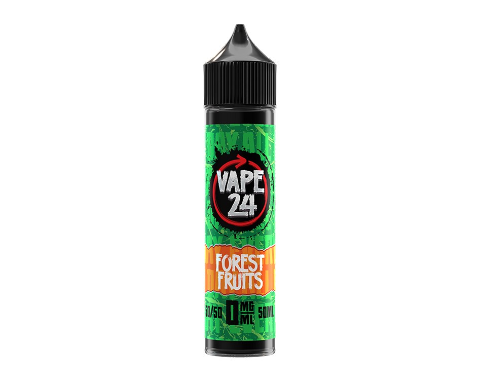 Forest Fruits By Vape 24, 50ML E Liquid, 50VG Vape, 0MG Juice