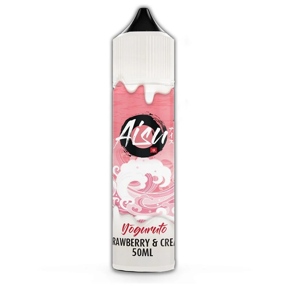Yoguruto Strawberry & Cream by Aisu (Zap) 50ML E Liquid 70VG Vape 0MG Juice