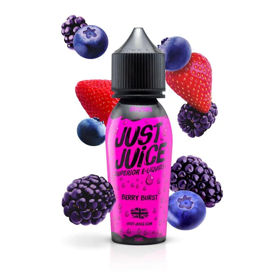 Berry Burst - Just Juice 50ML E Liquid 70VG Vape 0MG Juice