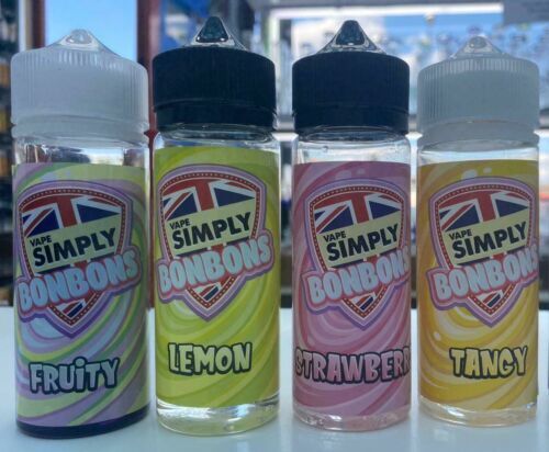 Vape Simply Bonbons 100ML E Liquid 50VG/50PG Vape 0MG Juice