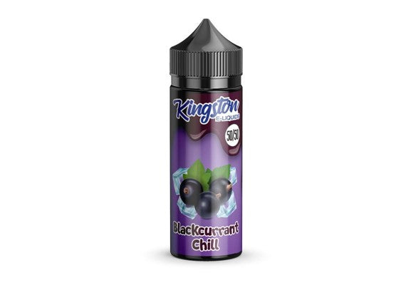 Blackcurrant Chill By Kingston 100ML E Liquid 50VG/50PG Vape 0MG Juice
