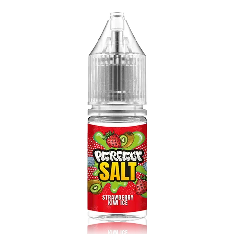 Strawberry Kiwi Ice - Perfect Vape Nic Salt, 10 x 10ML Bottles 50VG, 10MG/20MG Vape Juice