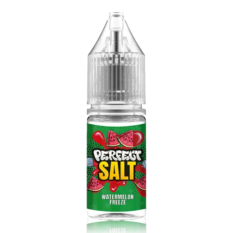 Watermelon Freeze - Perfect Vape Nic Salt, 10 x 10ML Bottles 50VG, 10MG/20MG Vape Juice