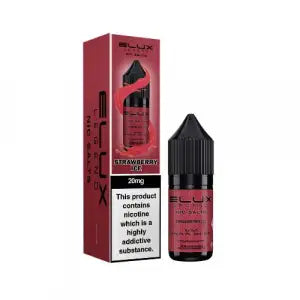 NEW FLAVOUR Strawberry Ice By Elux Legend 10ML Nic Salt E Liquid 50VG Vape 10MG/20MG Juice