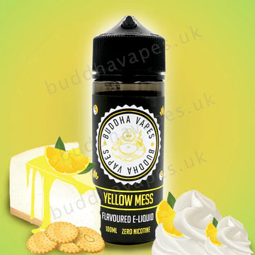 Yellow Mess by Buddha Vapes 100ML E Liquid 80VG Vape 0MG Juice